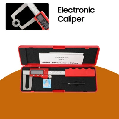 Vernier Micrometer 0-150mm Digital Brake Disc Rotor-Gauge Caliper Measuring Tool