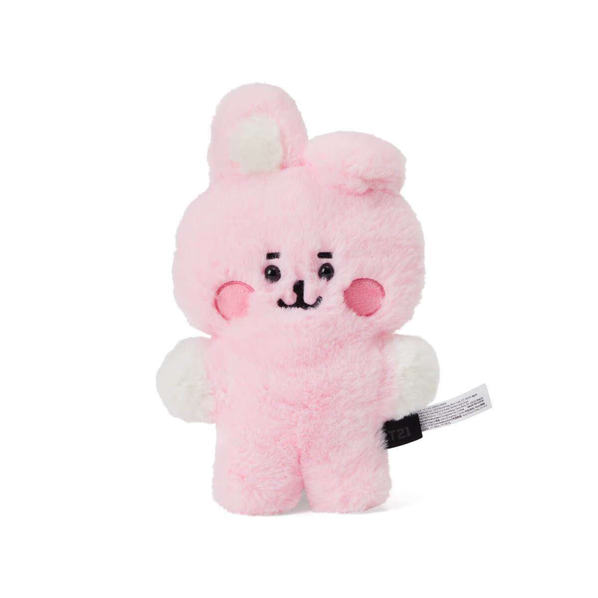 アイドル BT21 BABY FLUFFY DOLL COOKY BT21 COOKY Baby Flat Fur Fluffy Plush Doll 19cm BTS LINE