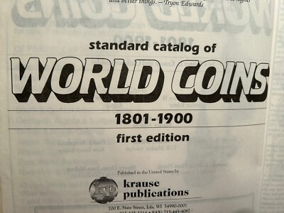 趣味・スポーツ・実用 Standard Catalog of WORLD COINS1801-1900 Amazon | Standard Catalog of World Coins, 1801-1900 | Cuhaj