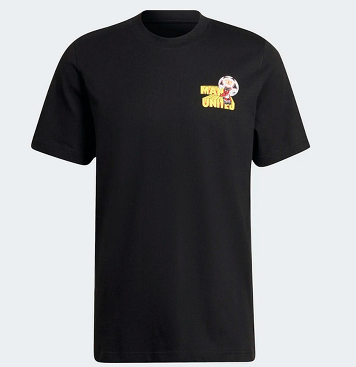ADIDAS ORIGINALS MANCHESTER UNITED RETRO BLACK TSHIRT SIZE M