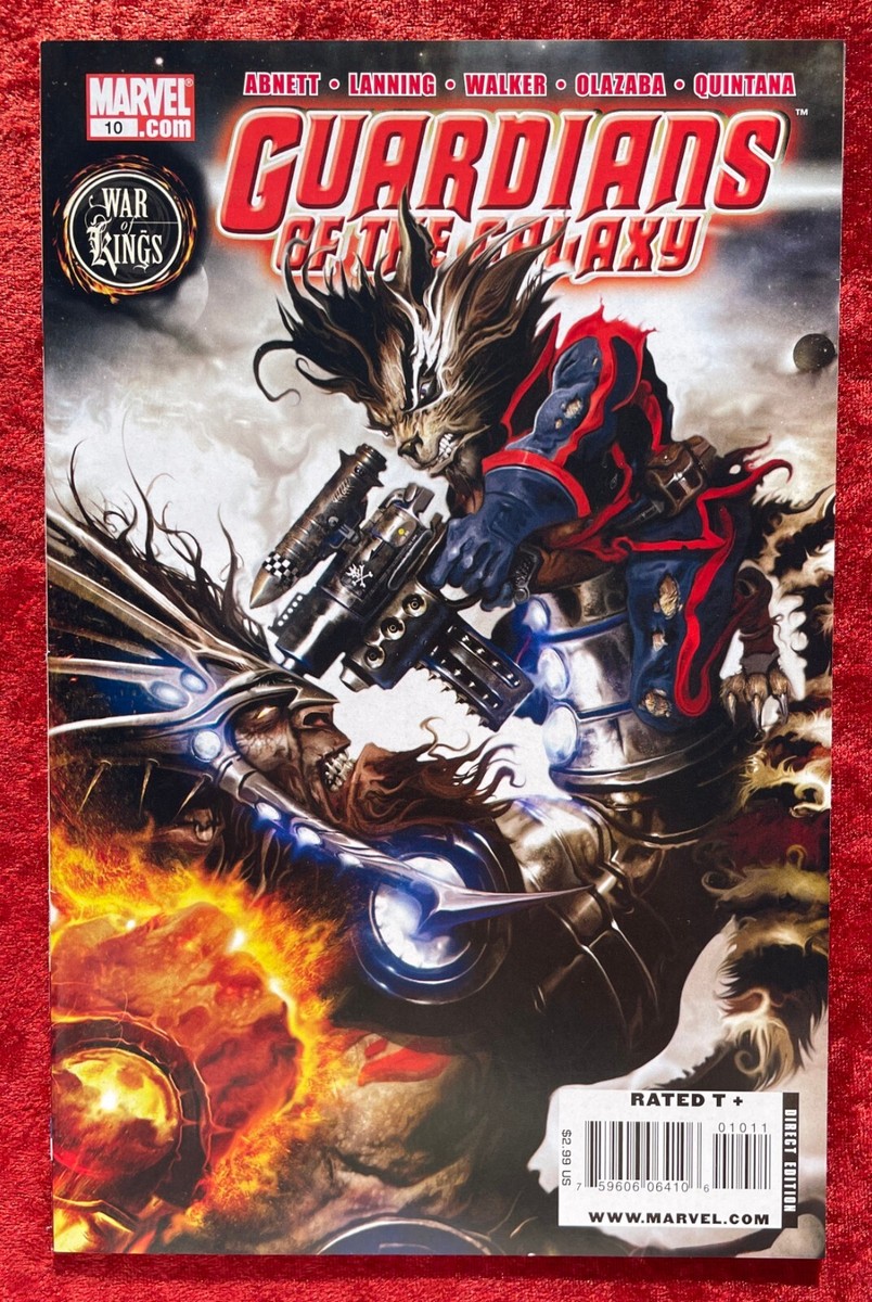 アメコミ Hallmark GUARDIANS OF THE GALAXY Guardians Of The Galaxy (2008) #10, Marvel, 2009; War Of