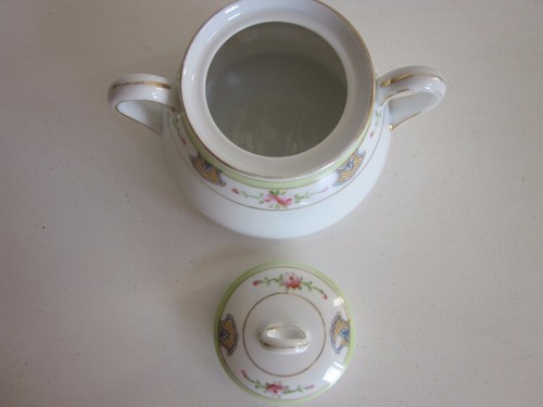 Nippon hand painted Sugar bowl - Picture 3 of 6