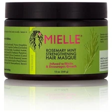 Mielle Organics Strengthening Hair Masque, Rosemary Mint, 12 oz
