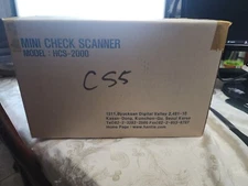 NEW IN BOX HANTLE TRANAX HCS-2000 MINI CHECK SCANNER USB