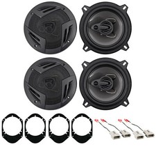 Rockville 5.25" Front Rear Factory Speaker Replacement Kit For 99-03 Ford F-150