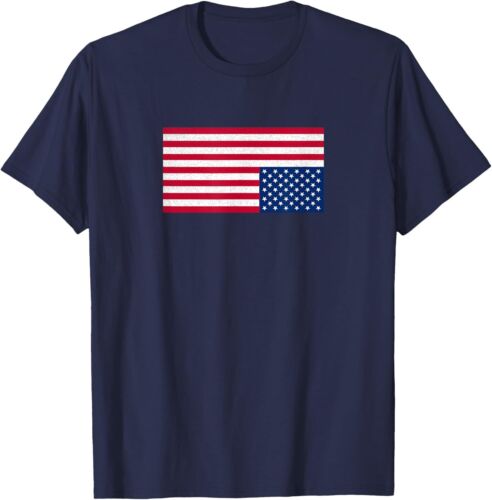 Upside Down Flag - Protest Shirt - USA in Distress T-Shirt Hoodie - Picture 7 of 13