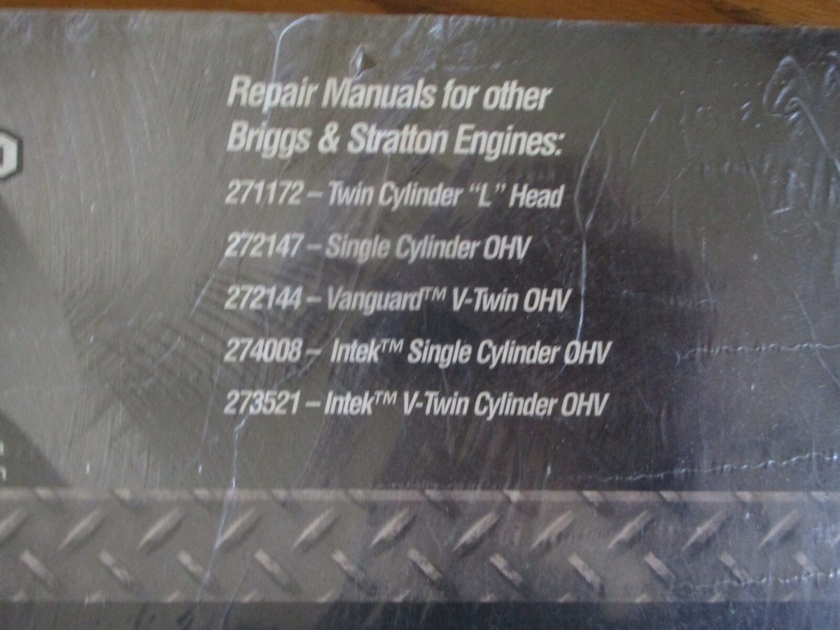 Where to find a repair manual for a Briggs 140cc engine with torque specs