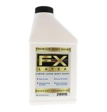 FX Latex - Basecoat Foundation - 16 oz Face and Body Paint, Ideal for Halloween