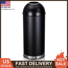 65L/17 Gallon Heavy Duty Stainless Steel Tall Commercial/Kitchen Trash Can USA