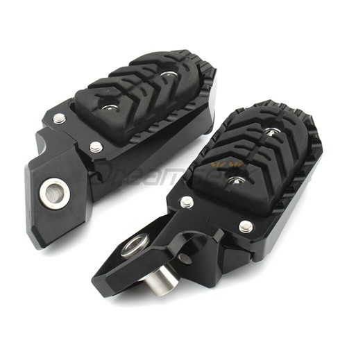 Schwarz Fußraste Fußstütze für BMW R1200GS 2016-2019 R1250GS 2020-23 Fußpedal - Picture 6 of 9