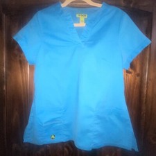 CROCS Turquoise SCRUB TOP Size S