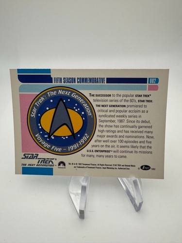 Star Trek The Next Generation Trading Cards Singles Impel 1992 NEW YOU PICK CARD - Picture 14 of 242