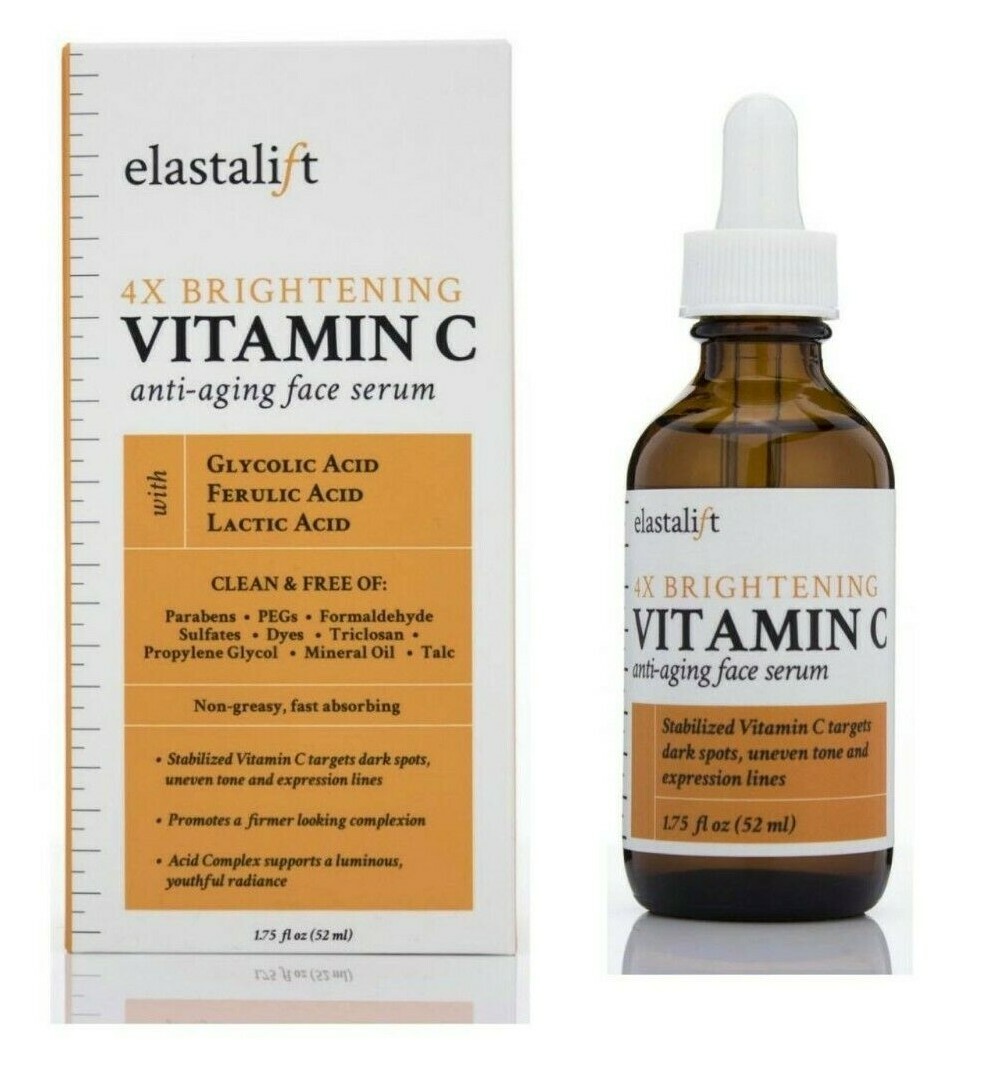 elastalift 4X Brightening VITAMIN C AntiAging Face Serum 1.75 oz