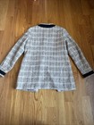 Ann Taylor Tweed Blazer Jacket Black Blush Peach Size Small — photo 7