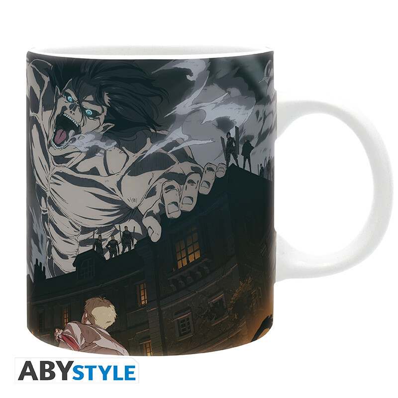 Attack On Titan Season 4 Key Art Tazza Ceramica Mug 320ml. ABYSTYLE