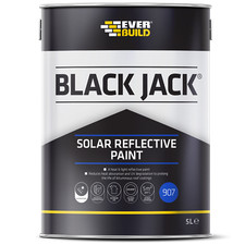 Everbuild Black Jack 90705 Solar Reflective Paint And Weatherproof Protection 5L