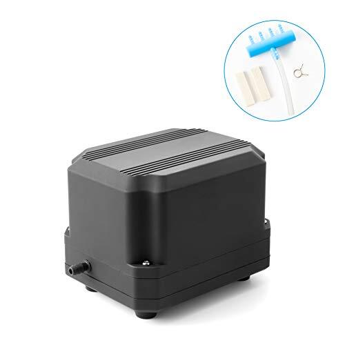 Pondforse Quiet Air Pump 475gph 30l/min 20w 4 Outlets Ajustable Airflow