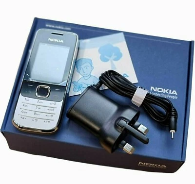 New Condition Unlocked Nokia 2730c Classic Silver Black 3G WCDMA Mobile Phone