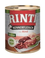 Rinti Kennerfleisch Pur Senior Rind 12X800G Nassfutter Feuchtnahrung Hundefutter