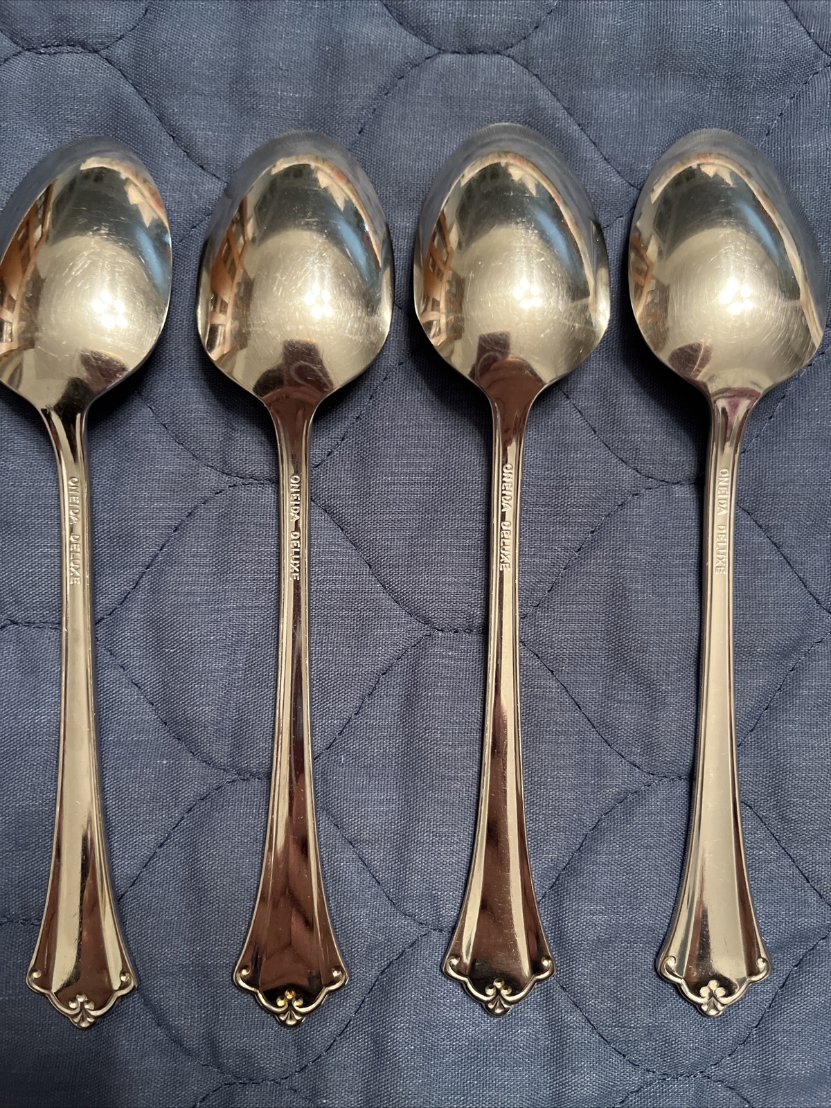 Oneida Deluxe ANTICIPATION 4 Tea Spoons eBay