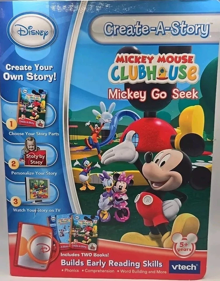 Disney VTech Mickey Mouse Clubhouse Create-A-Story Educational Set - Image 4 of 4