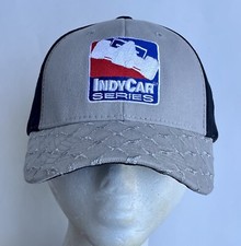 Indy Racing League Adjustable Baseball Cap Hat Diamond Plate Bill