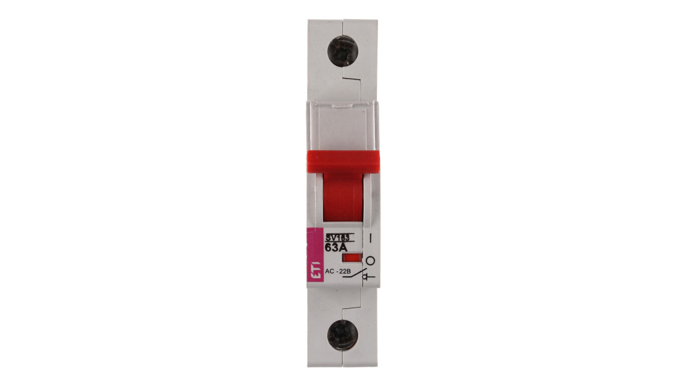 Modular switch disconnector 63A 1P 230 / 400V SV 163 002423114 /T2UK