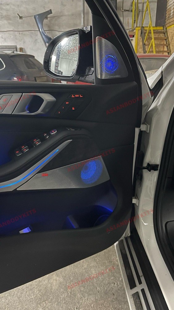 SPEAKERS UPGRADE KIT BW AMBIENT LIGHT for BMW X5 X5M X7 G07 with