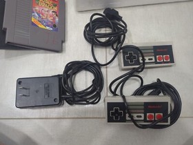 Nintendo NES-001 Japan Control Deck & 9 Games Rambo Super Mario Ships Free RK2