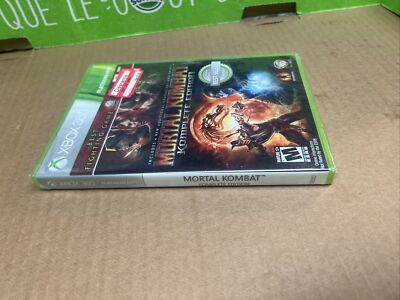 Mortal Kombat Komplete Edition Xbox 360 Platinum Hits New factory sealed Microso