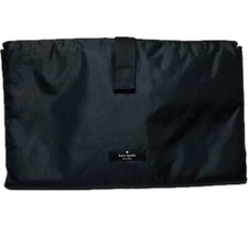 Kate Spade Black Nylon Padded Foldable Changing Pad
