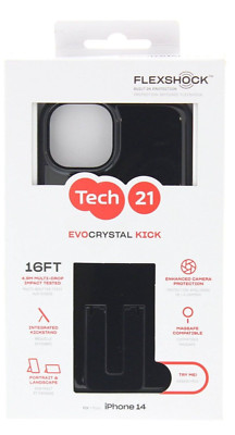 Tech21 Evo Crystal Kick Series Case for MagSafe for iPhone 14 Black