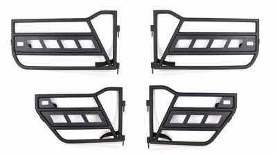 Fishbone Offroad Front and Rear Tube Doors Fits 18+ Jeep Wrangler JL | Gladiator