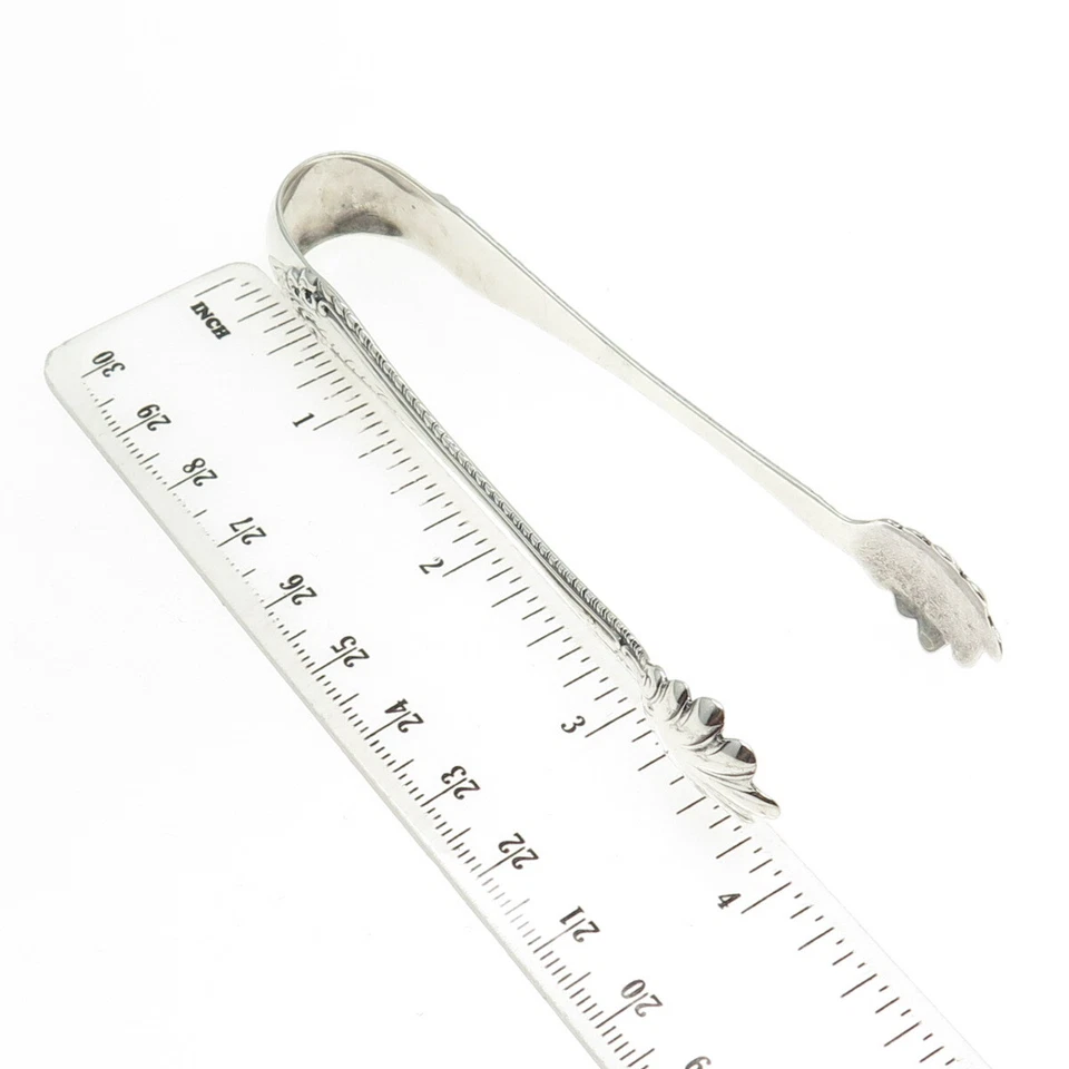 ALVIN 925 Sterling Silver Antique Art Deco 1910 Melrose Sugar Tongs - Image 3 of 4