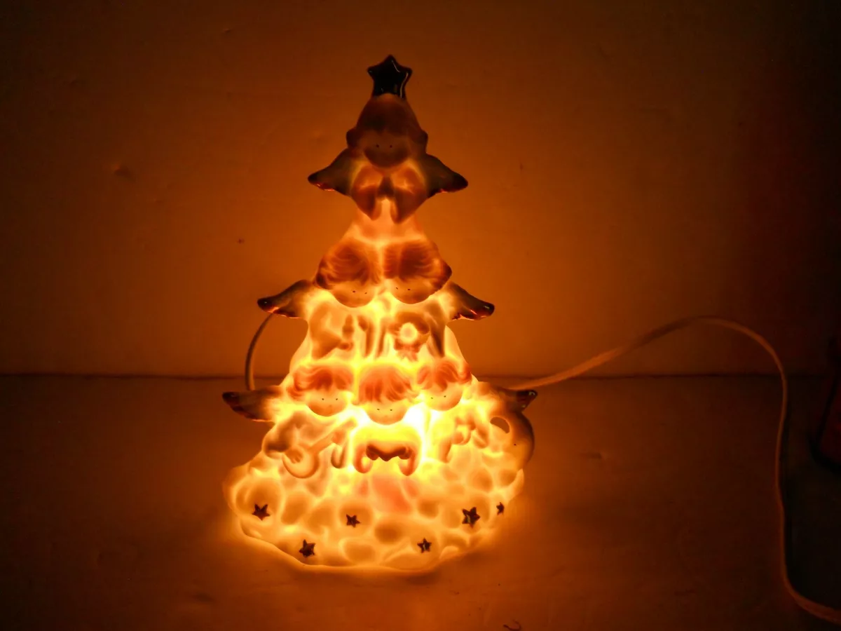 Children's ceramic night best sale light