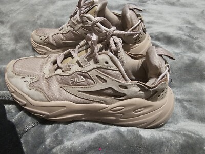 FILA Ray Tracer Evo Tan Lace Trainers Women's Uk Brand New RRP £50  UK