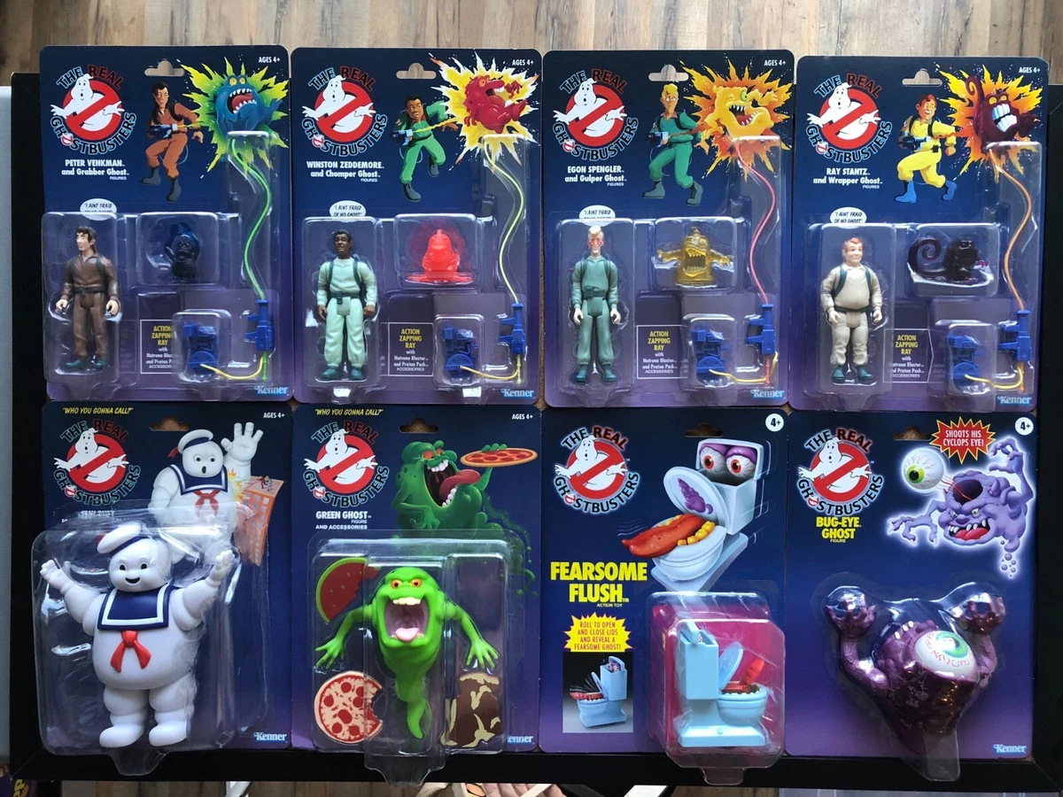 2020 Kenner The Real Ghostbusters Set Of 8 Walmart Exclusive