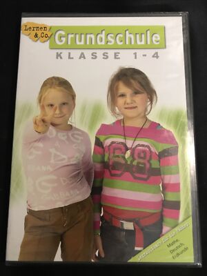 Grundschule 1-4 Mathe, Deutsch, Erdkunde PC Win 95/98/2000/Me/XP Neu  @G08