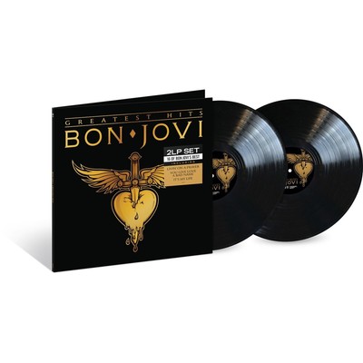 Bon Jovi Greatest Hits 2LP Black Vinyl 2024 Universal
