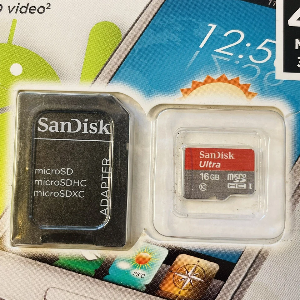 SanDisk Ultra micro SDHC UHS-I Card with Adapter 16GB - Image 2 of 4