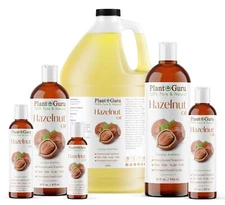 Hazelnut Oil Cold Pressed 100% Pure Natural Carrier Refined