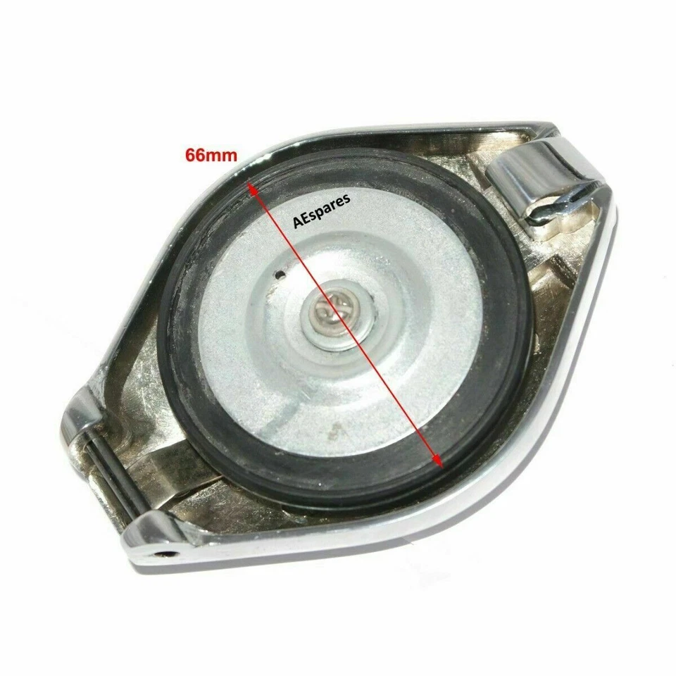 Tapa del tanque de combustible para BMW R50/5 R60/5 R75/5 R90/6 R90S con bisagras Foto 2 de 4