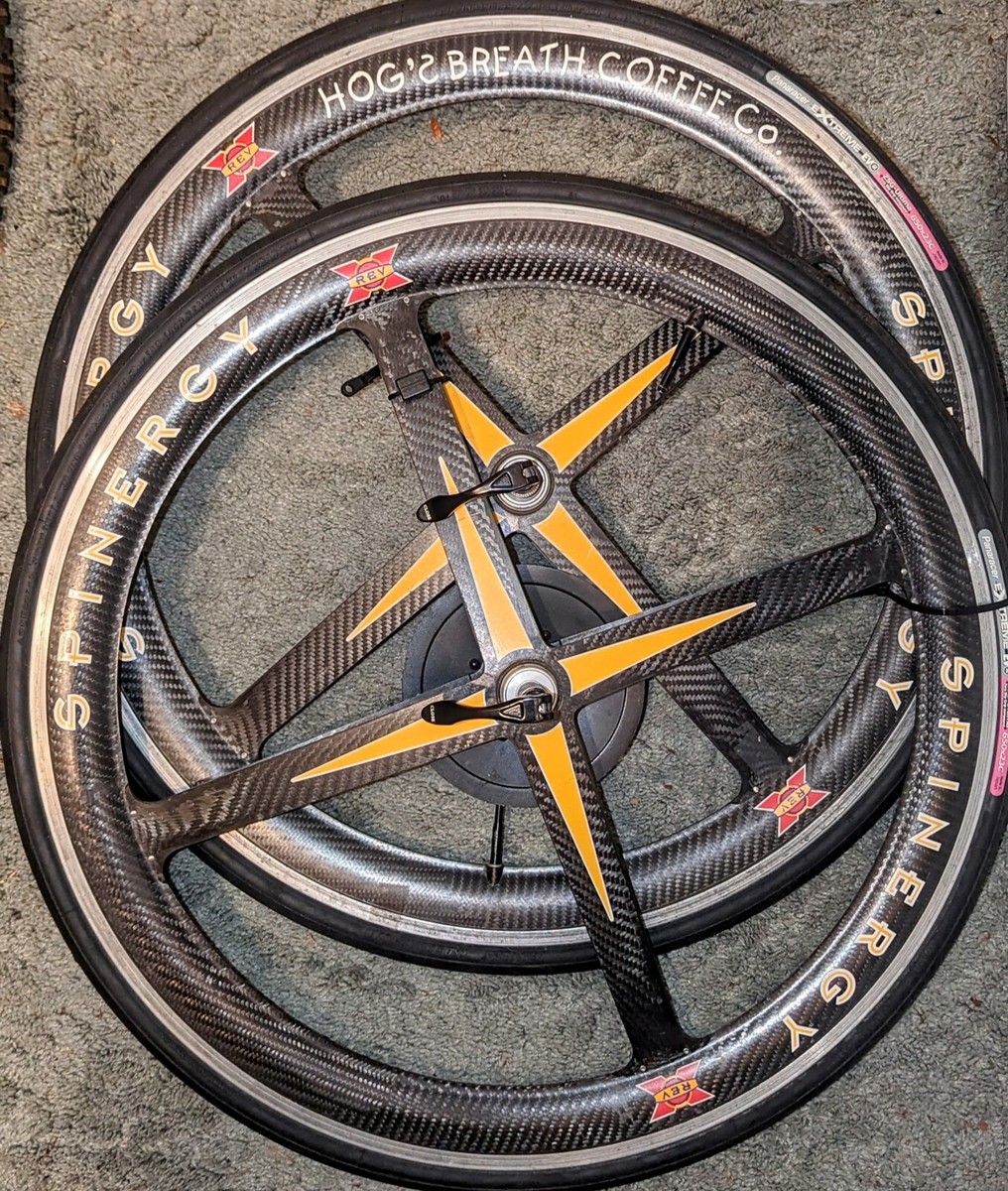 VINTAGE SPINERGY REV-X 650c CARBON/ALUMINUM CLINCHER ROAD VINTAGE SPINERGY REV-X 650c CARBON/ALUMINUM CLINCHER ROAD