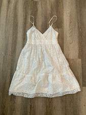 White V neck American Eagle sundress size 0
