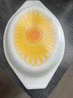 Pyrex Sunflower Daisy 043 Oval Lid 1-1/2 Quart Vintage 943C Replacement Lid