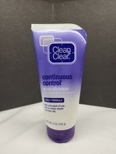 Clean Clear Continuous Control Acne Cleanser Daily Formula Discontinued 5 oz