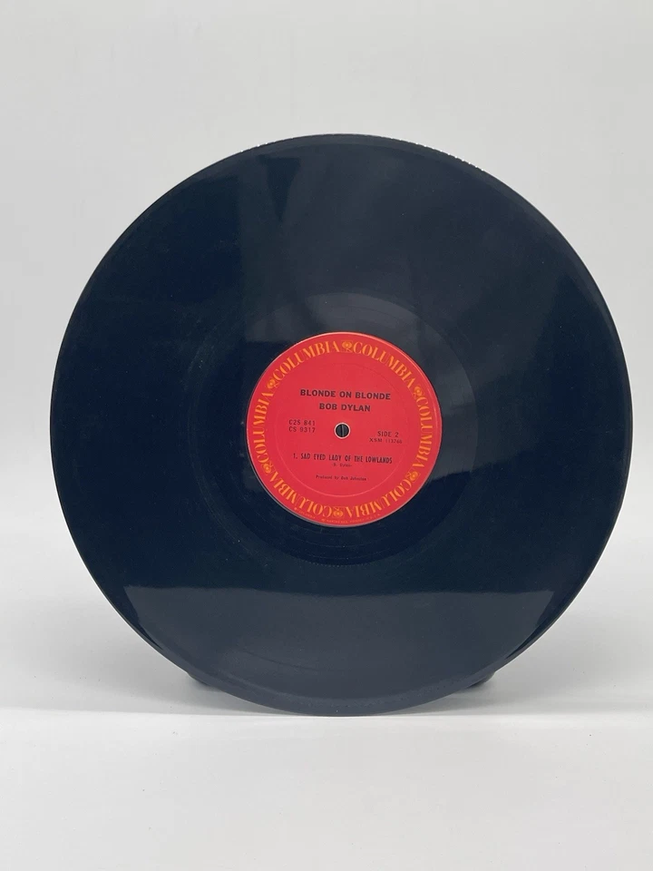 BOB DYLAN BLONDE ON BLONDE 2-LP SET VG+ VINYL REISSUE TERRE HAUTE PRESSING - Image 4 of 4