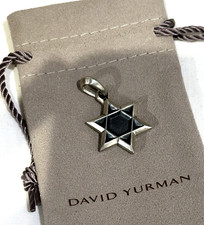 David Yurman Star of David Pendant Amulet .925 Sterling Silver