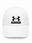 Under Armour Baseball Cap Hat White Solid Adjustable Logo Men’s One Size — photo 4