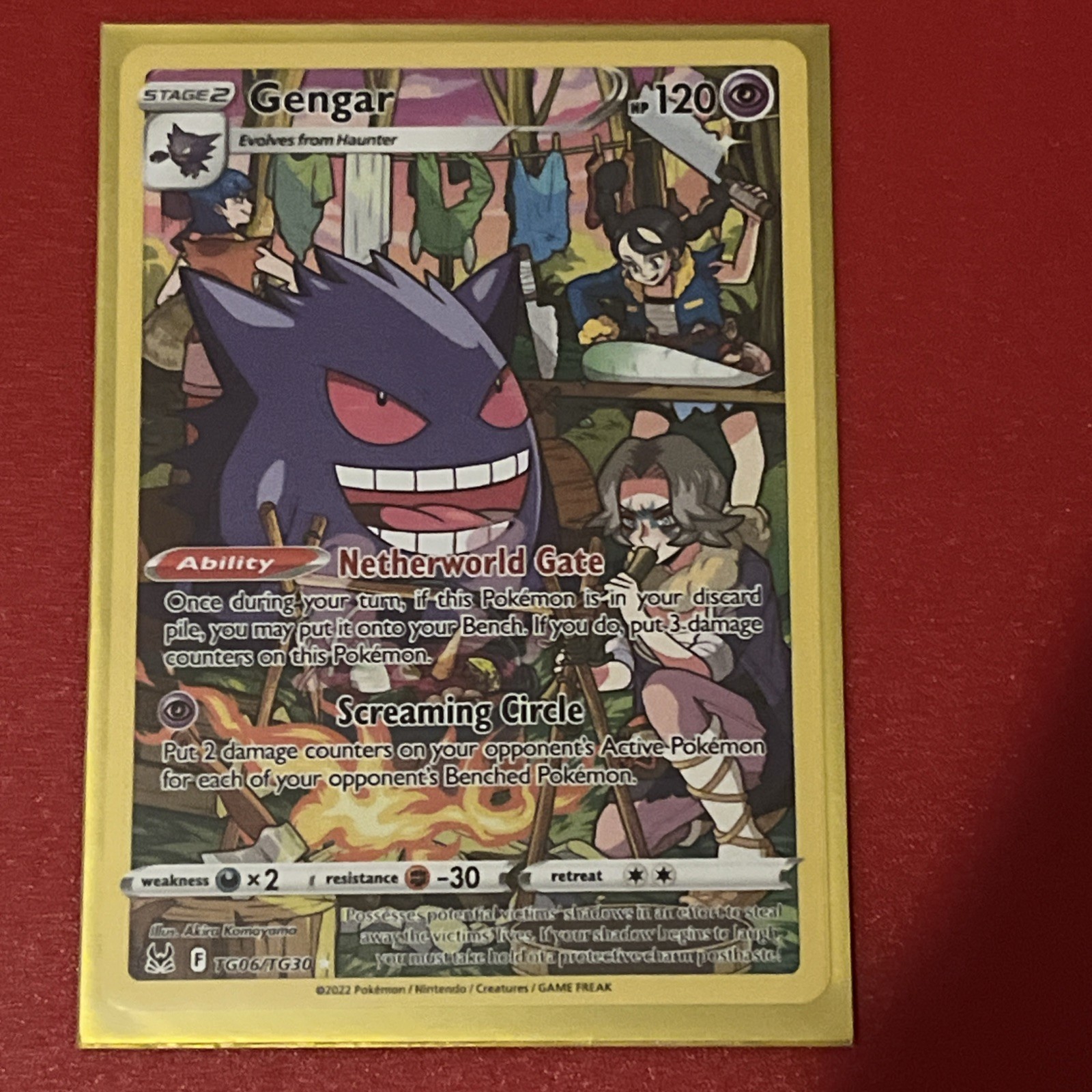 Gengar Tg06/Tg30 Swsh11: Lost Origin Trainer Gallery Holo